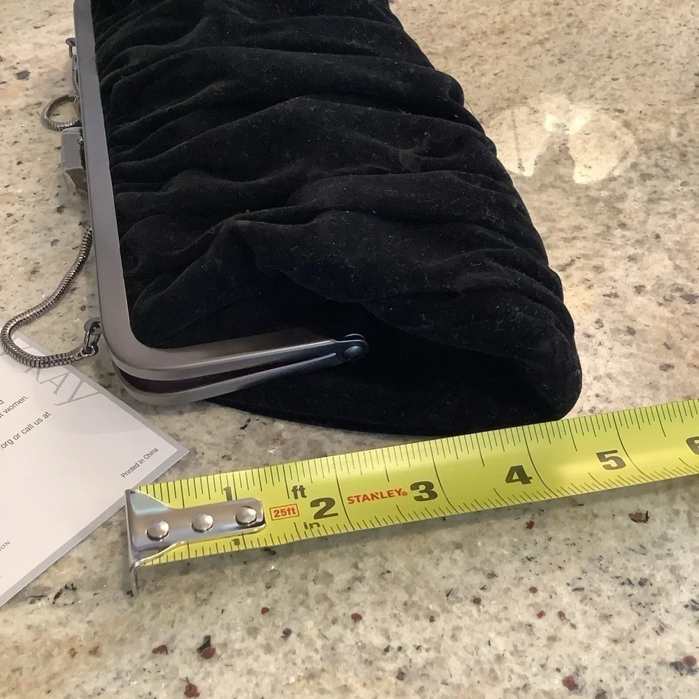New Black Velvet Clutch by Mary Kay + Mirror